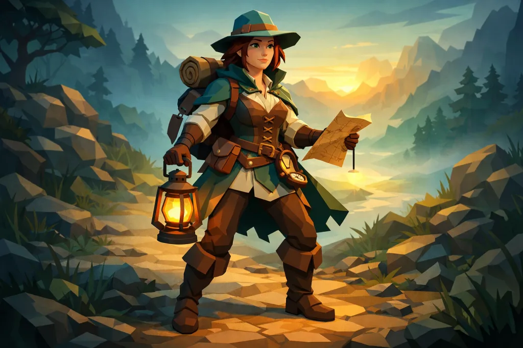 Explorer archetype artwork