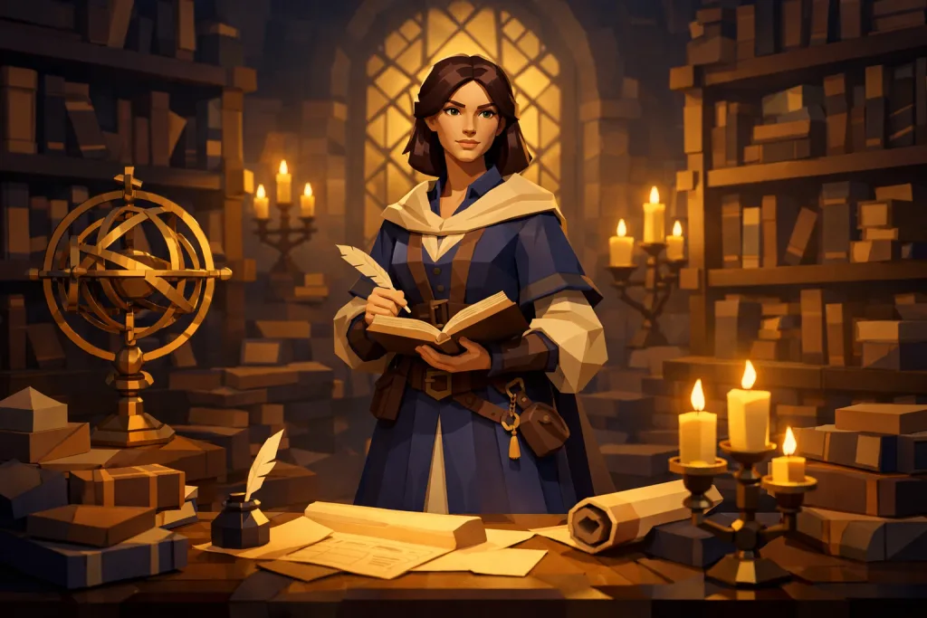 Scholar archetype artwork